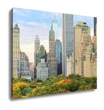 Load image into Gallery viewer, Gallery Wrapped Canvas, Manhattan Skyline And Central Park Nyc