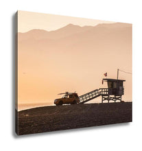 Load image into Gallery viewer, Gallery Wrapped Canvas, Rescuer On Santa Monica Beach