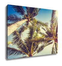 Load image into Gallery viewer, Gallery Wrapped Canvas, Coconut Palm Tree
