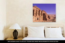 Load image into Gallery viewer, Gallery Wrapped Canvas, The Monastery Petra Jordan