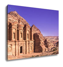 Load image into Gallery viewer, Gallery Wrapped Canvas, The Monastery Petra Jordan