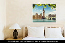 Load image into Gallery viewer, Gallery Wrapped Canvas, Big Ben In Sunny Day London
