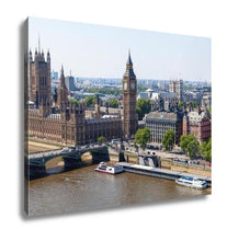 Load image into Gallery viewer, Gallery Wrapped Canvas, London In An Aerial View