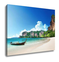 Load image into Gallery viewer, Gallery Wrapped Canvas, Railay Beach In Krabi Thailand