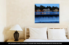 Load image into Gallery viewer, Gallery Wrapped Canvas, Philadelphia Boathouse Row At Twilight