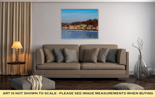 Load image into Gallery viewer, Gallery Wrapped Canvas, The Famed Philadelphias Boathouse Row In Fairmount Dam Fishway