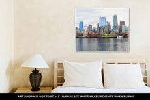 Load image into Gallery viewer, Gallery Wrapped Canvas, Seattle Ferris Wheel View Is From The Water