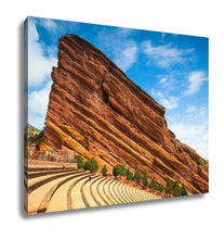 Load image into Gallery viewer, Gallery Wrapped Canvas, Famous Red Rocks Amphitheater In Denver