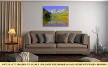 Load image into Gallery viewer, Gallery Wrapped Canvas, Maroon Bells Elk Range Rocky Mountains Colorado