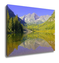Load image into Gallery viewer, Gallery Wrapped Canvas, Maroon Bells Elk Range Rocky Mountains Colorado