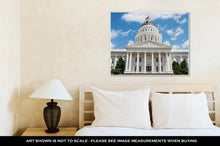Load image into Gallery viewer, Gallery Wrapped Canvas, California State Capitol In Sacramento