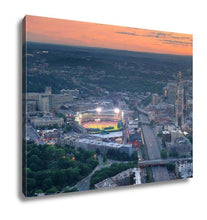 Load image into Gallery viewer, Gallery Wrapped Canvas, Boston Aerial View At Sunset
