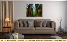 Load image into Gallery viewer, Gallery Wrapped Canvas, Yosemite Waterfalls Behind Sequoias In Yosemite National Parkcalifornia