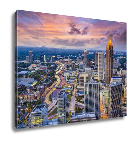 Gallery Wrapped Canvas, Atlanta Skyine