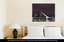 Load image into Gallery viewer, Gallery Wrapped Canvas, Puerto Madero By Night Buenos Aires