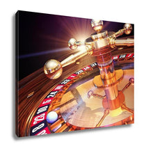 Load image into Gallery viewer, Gallery Wrapped Canvas, Gambling With Roulette