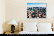 Load image into Gallery viewer, Gallery Wrapped Canvas, Beautiful New York City Skyline With Urban Skyscrapers Early In The Morning