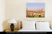 Load image into Gallery viewer, Gallery Wrapped Canvas, Florence View Palazzo Vecchio And Cathedral Of Santa Maria