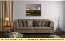 Load image into Gallery viewer, Gallery Wrapped Canvas, Fort Worth Texas Downtown Skyline Trinity River Late Night
