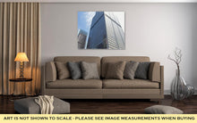 Load image into Gallery viewer, Gallery Wrapped Canvas, Sears Tower Willis Tower In Downtown Chicago Blue Sky And Sun Is Shinning