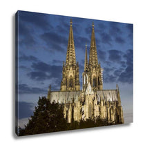 Load image into Gallery viewer, Gallery Wrapped Canvas, Cologne Cathedral At Night