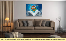 Load image into Gallery viewer, Gallery Wrapped Canvas, Fantasy Book