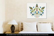 Load image into Gallery viewer, Gallery Wrapped Canvas, Polish Folk With Ornamental Floral