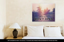 Load image into Gallery viewer, Gallery Wrapped Canvas, Inspirational Typographic Quote Old Ways Wont Open New Doors