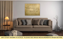 Load image into Gallery viewer, Gallery Wrapped Canvas, Inspirational Quote Words By Paulo Coelho On Old Grunge Backgrou