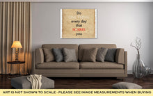 Load image into Gallery viewer, Gallery Wrapped Canvas, Inspirational Motivating Quote On Old Paper