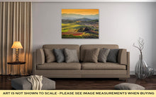 Load image into Gallery viewer, Gallery Wrapped Canvas, Tuscany Landscape At Sunrise Typical For The Region Tuscan Farm House Hills