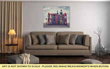 Load image into Gallery viewer, Gallery Wrapped Canvas, Surrealism Magic City With Old Books