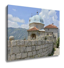 Load image into Gallery viewer, Gallery Wrapped Canvas, The Our Lady Of The Rock Island In Kotor Bay Montenegro The Island Was