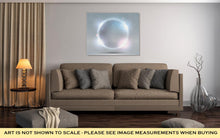 Load image into Gallery viewer, Gallery Wrapped Canvas, Raster Version Of Glass Glossy Sphere Abstract