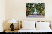 Load image into Gallery viewer, Gallery Wrapped Canvas, Forsyth Park In Savannah Georgia