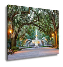 Load image into Gallery viewer, Gallery Wrapped Canvas, Forsyth Park In Savannah Georgia