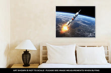 Load image into Gallery viewer, Gallery Wrapped Canvas, Carrier Rocket Soyuzfg Launching