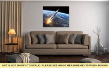 Load image into Gallery viewer, Gallery Wrapped Canvas, Carrier Rocket Soyuzfg Launching