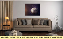 Load image into Gallery viewer, Gallery Wrapped Canvas, The Pluto With Moons From Space Showing All They Beauty Extremely Detailed