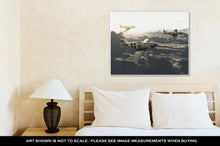 Load image into Gallery viewer, Gallery Wrapped Canvas, P51 Vintage Mustangs