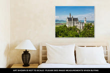Load image into Gallery viewer, Gallery Wrapped Canvas, Neuschwanstein Castle In The Bavarian Alps Germany
