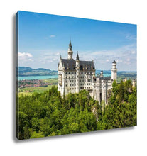 Load image into Gallery viewer, Gallery Wrapped Canvas, Neuschwanstein Castle In The Bavarian Alps Germany