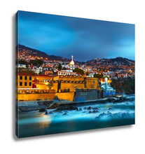 Load image into Gallery viewer, Gallery Wrapped Canvas, View Of Old Castle Fortaleza De Sao Tiago Funchal Madeira Portugal