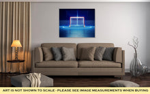 Load image into Gallery viewer, Gallery Wrapped Canvas, Hockey Ice Rink And Goal