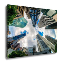 Load image into Gallery viewer, Gallery Wrapped Canvas, Singapore City Skyline