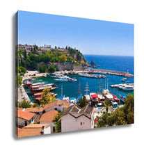 Load image into Gallery viewer, Gallery Wrapped Canvas, Old Town Kaleici In Antalyturkey Travel