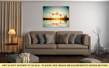 Load image into Gallery viewer, Gallery Wrapped Canvas, Dubai Plane Flies On Beautiful Beach Se United Arab Emirates