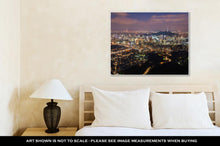 Load image into Gallery viewer, Gallery Wrapped Canvas, Seoul City Skyline South Korea