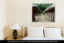 Load image into Gallery viewer, Gallery Wrapped Canvas, Korean Village In Summer By Eyes Of Tourist