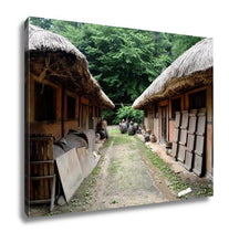 Load image into Gallery viewer, Gallery Wrapped Canvas, Korean Village In Summer By Eyes Of Tourist
